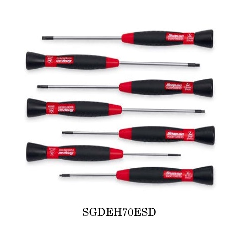 Snapon Hand Tools Hex Electronic Miniature Screwdriver Set